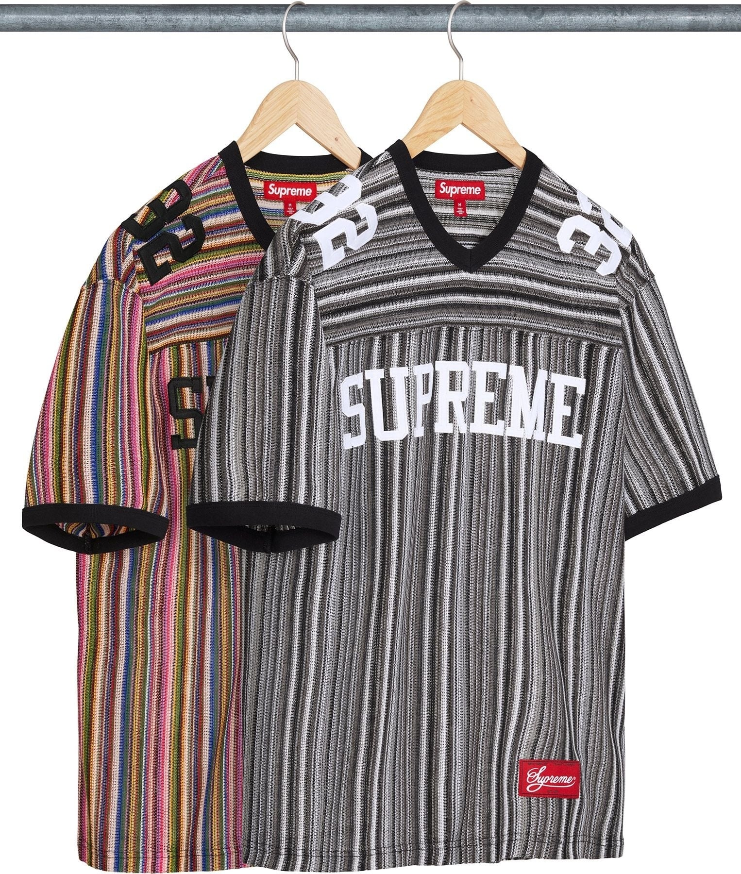 Open Knit Football Top